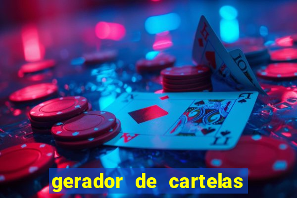 gerador de cartelas de bingo 1 a 99